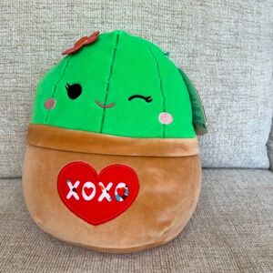 Squishmellow Shadi Valentine’s Day cactus, plush 8.0
